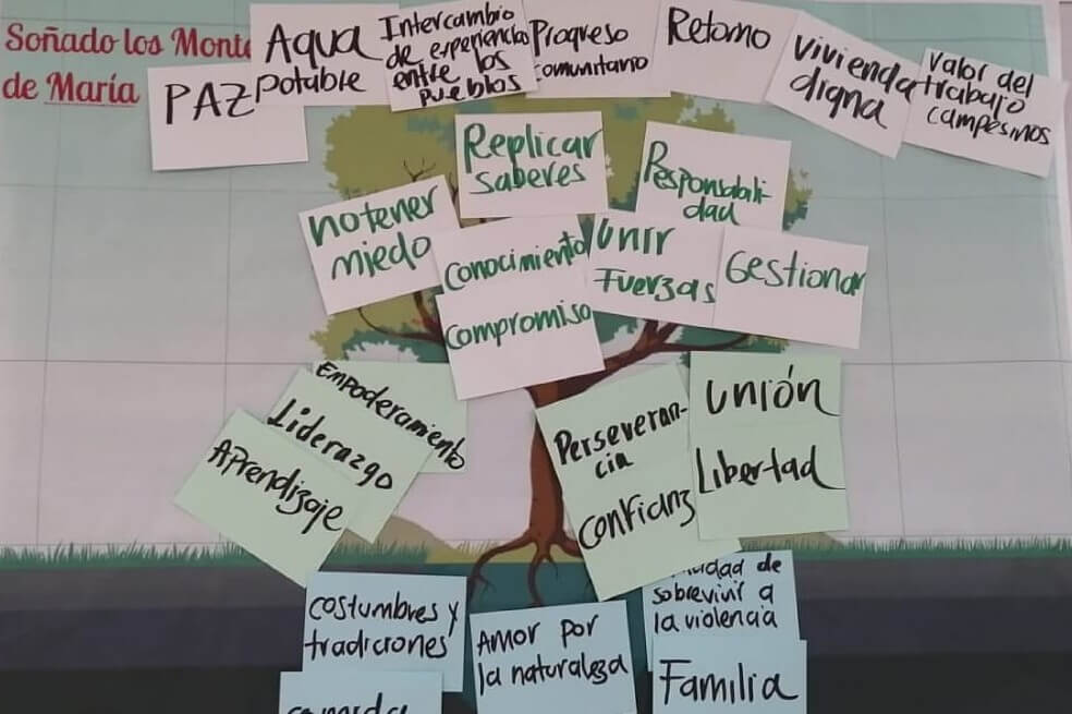 Víctimas en los Montes de María presentaron primer informe virtual a la JEP