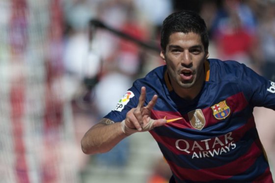 Los 10 mejores goles de Luis Suárez en la temporada 2015/16