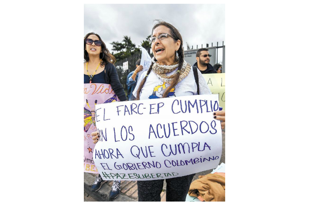 Un panorama desolador de la implementación del Acuerdo de paz