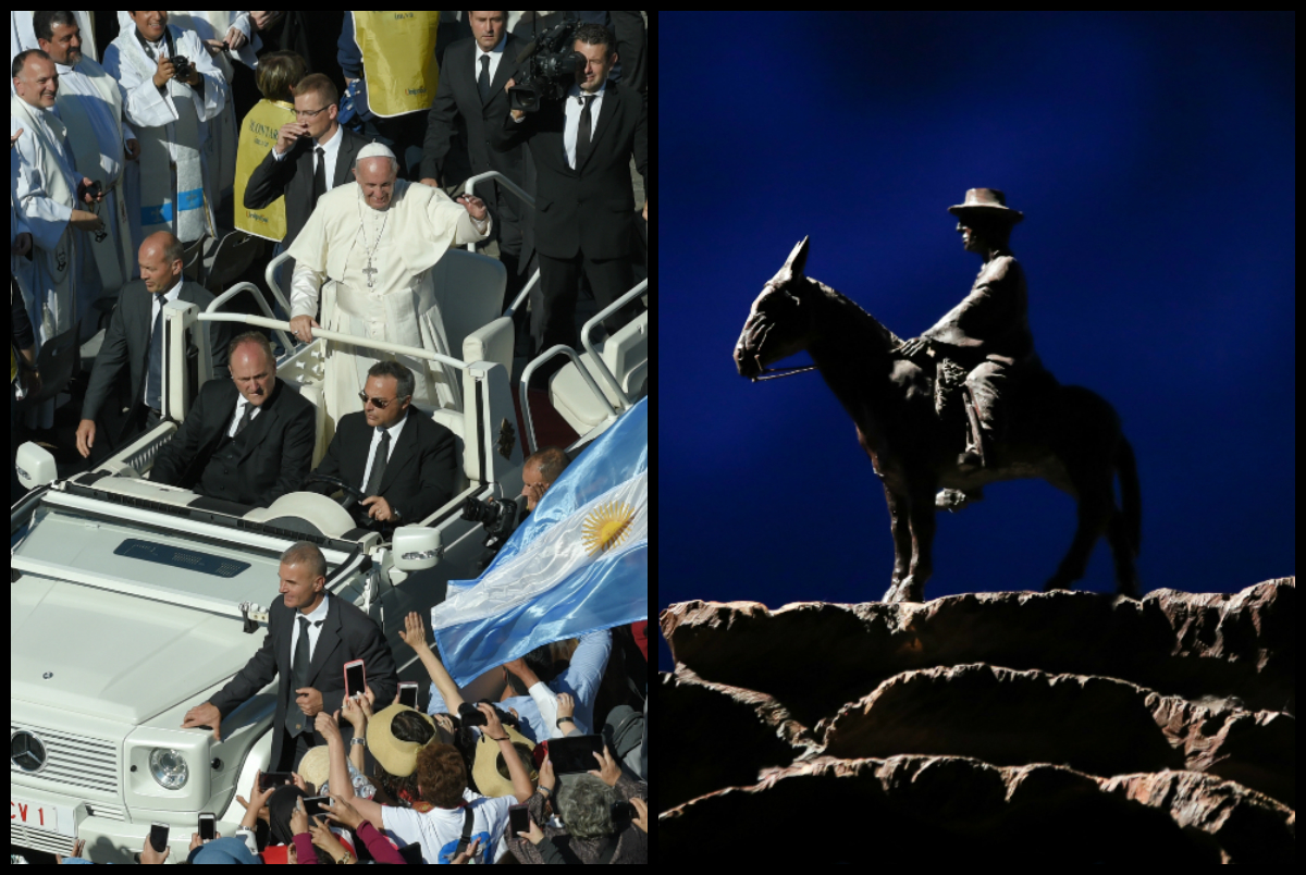 Papa Francisco canonizó al primer cura gaucho