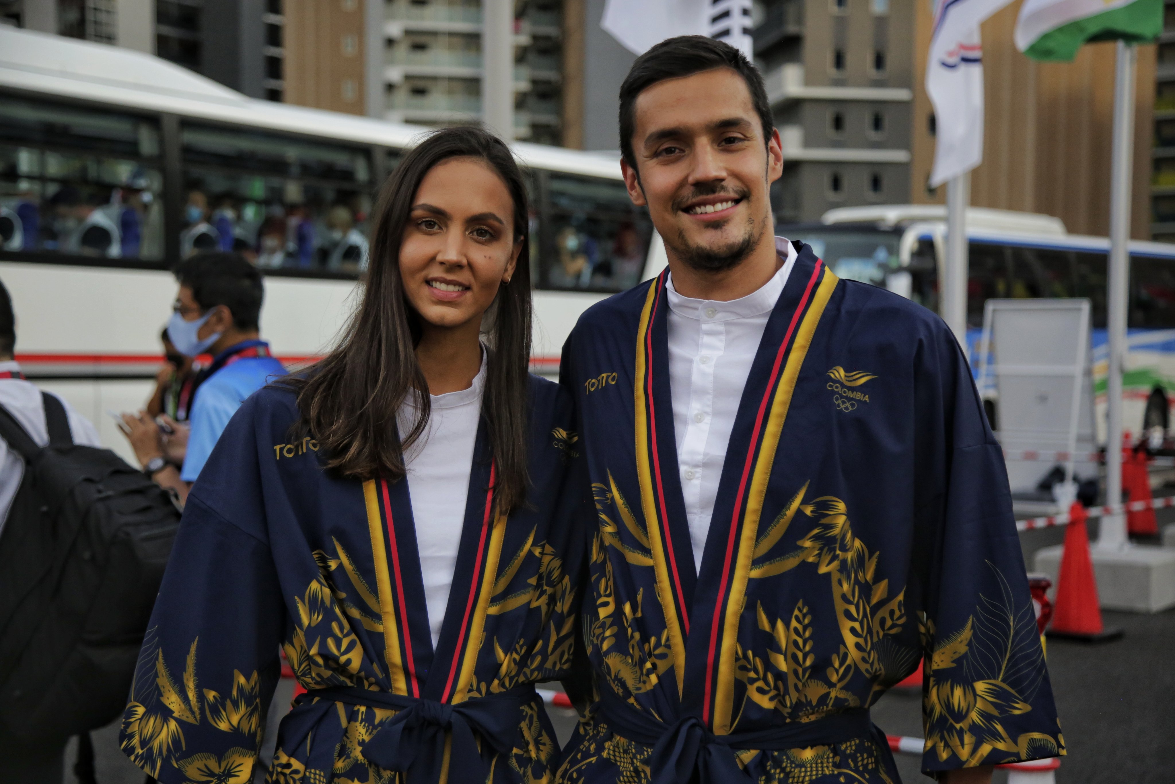 Colombia en la inauguración de los Olímpicos