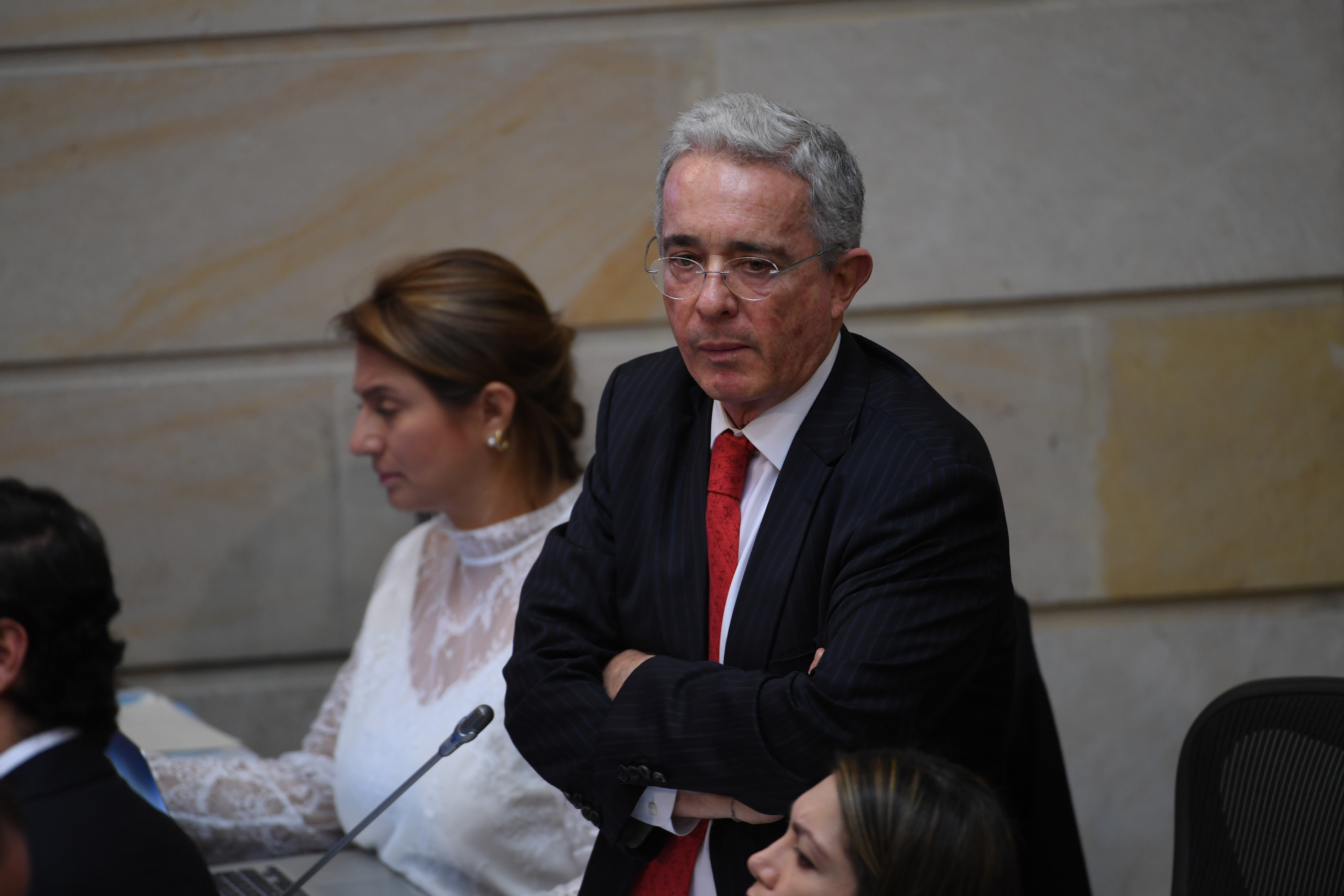 Senador por el partido Centro Democrático, durante el debate sobre las objeciones a la ley estatutaria de la Jurisdicción Especial de Paz (JEP).