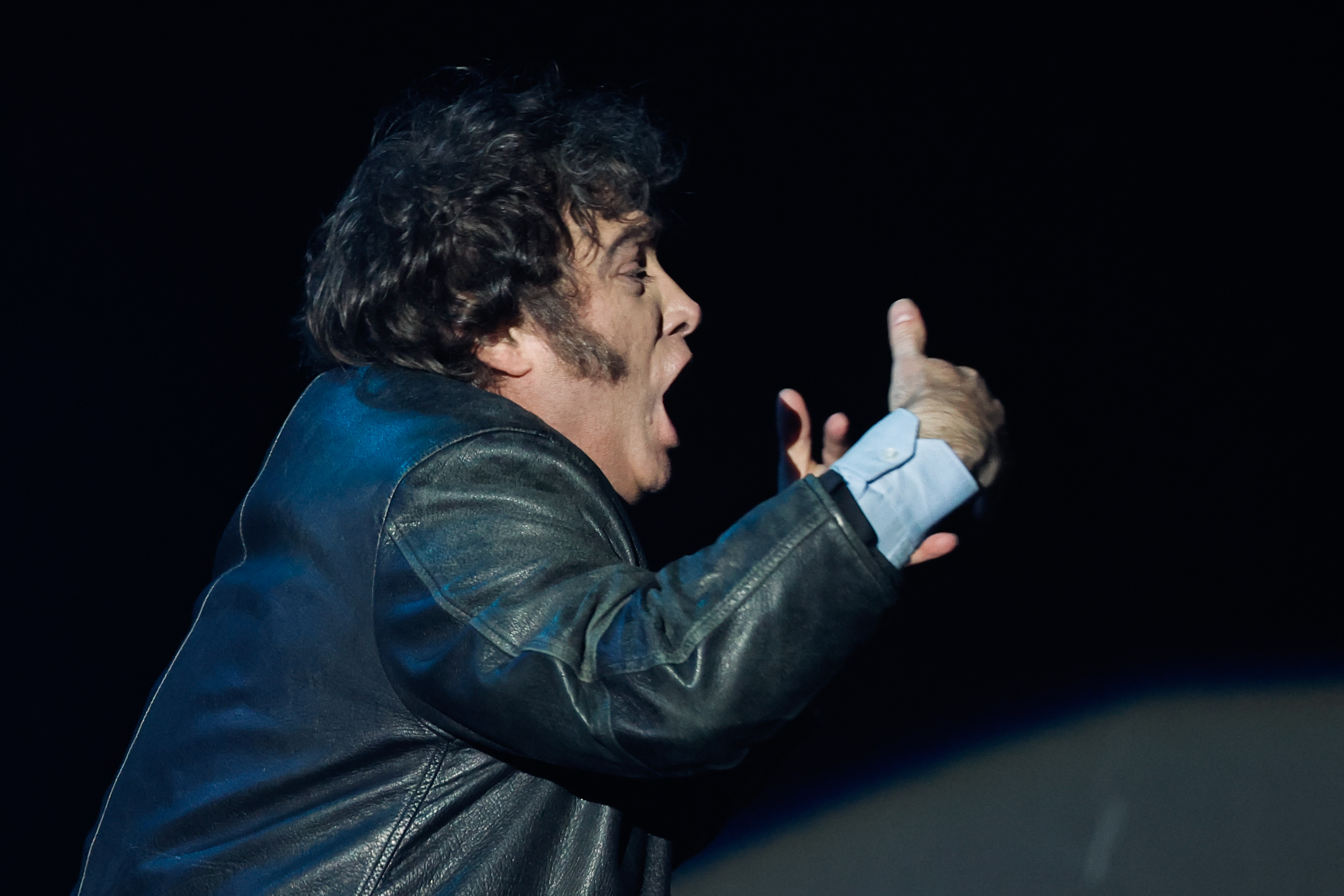 “Yo soy el león, rugió la bestia”: Javier Milei dio un show de rock en Buenos Aires