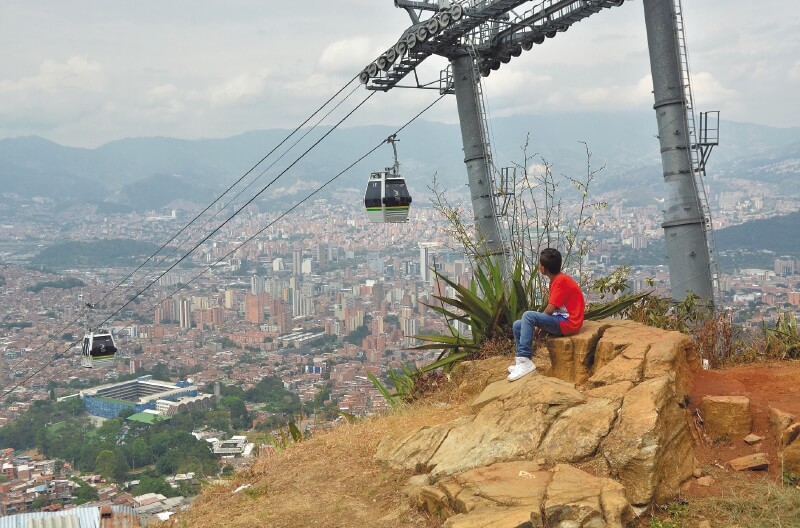 Medellín estrena el quinto metrocable