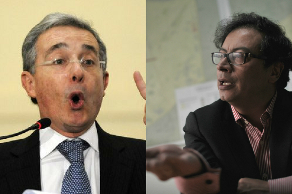 Nuevo choque Uribe-Petro en Twitter
