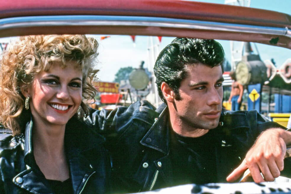 Imagen de la película "Grease".