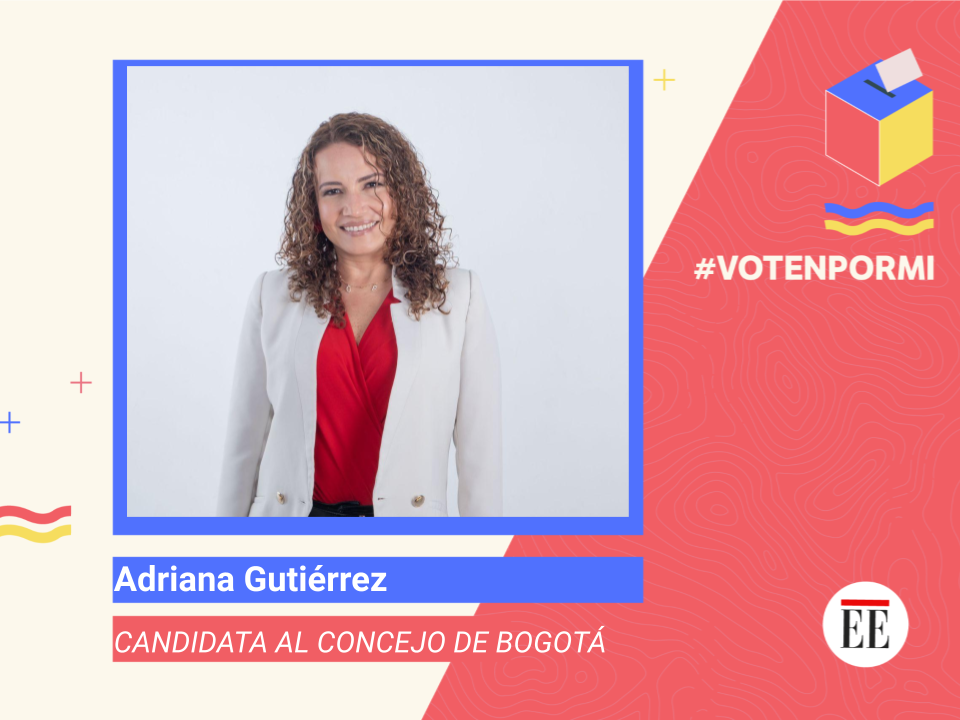 Adriana Gutierrez, seguridad para las mujeres #Votenpormí