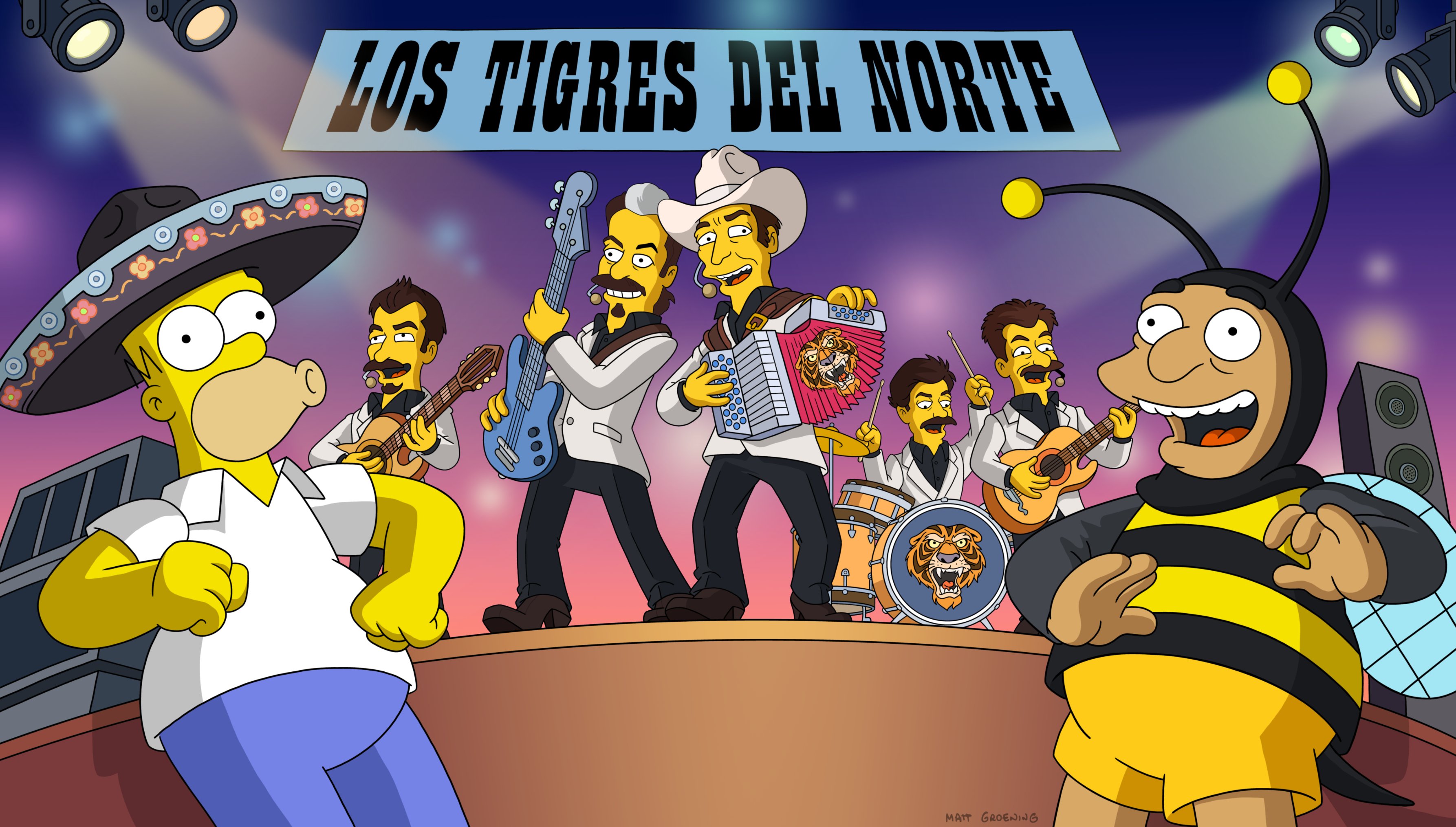 ‘Los Simpson’ estrenan capítulo con Los Tigres del Norte como invitados: “Es un honor”