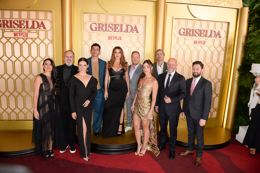 Sofía Vergara, Christian Tappan y más actores en la premier de ‘Griselda’
