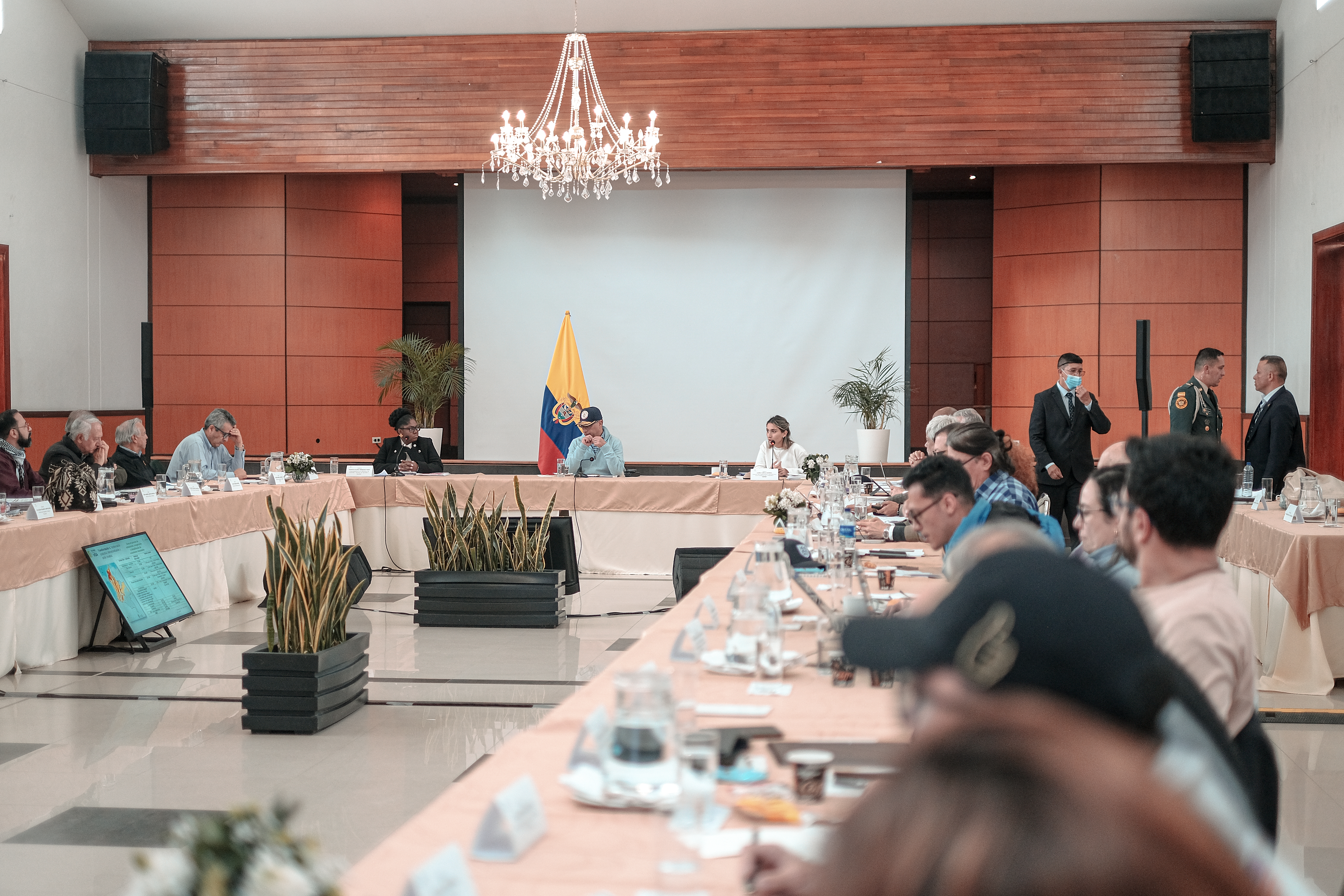 Petro llegó a Paipa al cónclave con su Gobierno, estos son los temas abordados