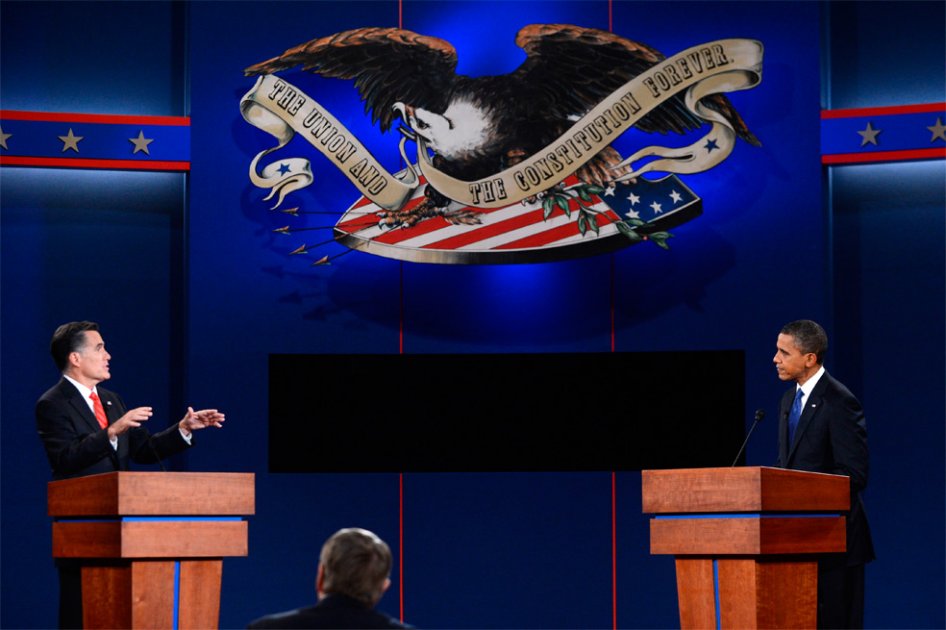 Obama y Romney celebran su primer debate a cinco semanas de la elección
