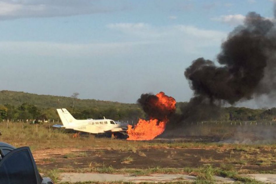 Lilian Tintori culpa al "régimen de Maduro" del incendio de avioneta en la que viajaba su equipo