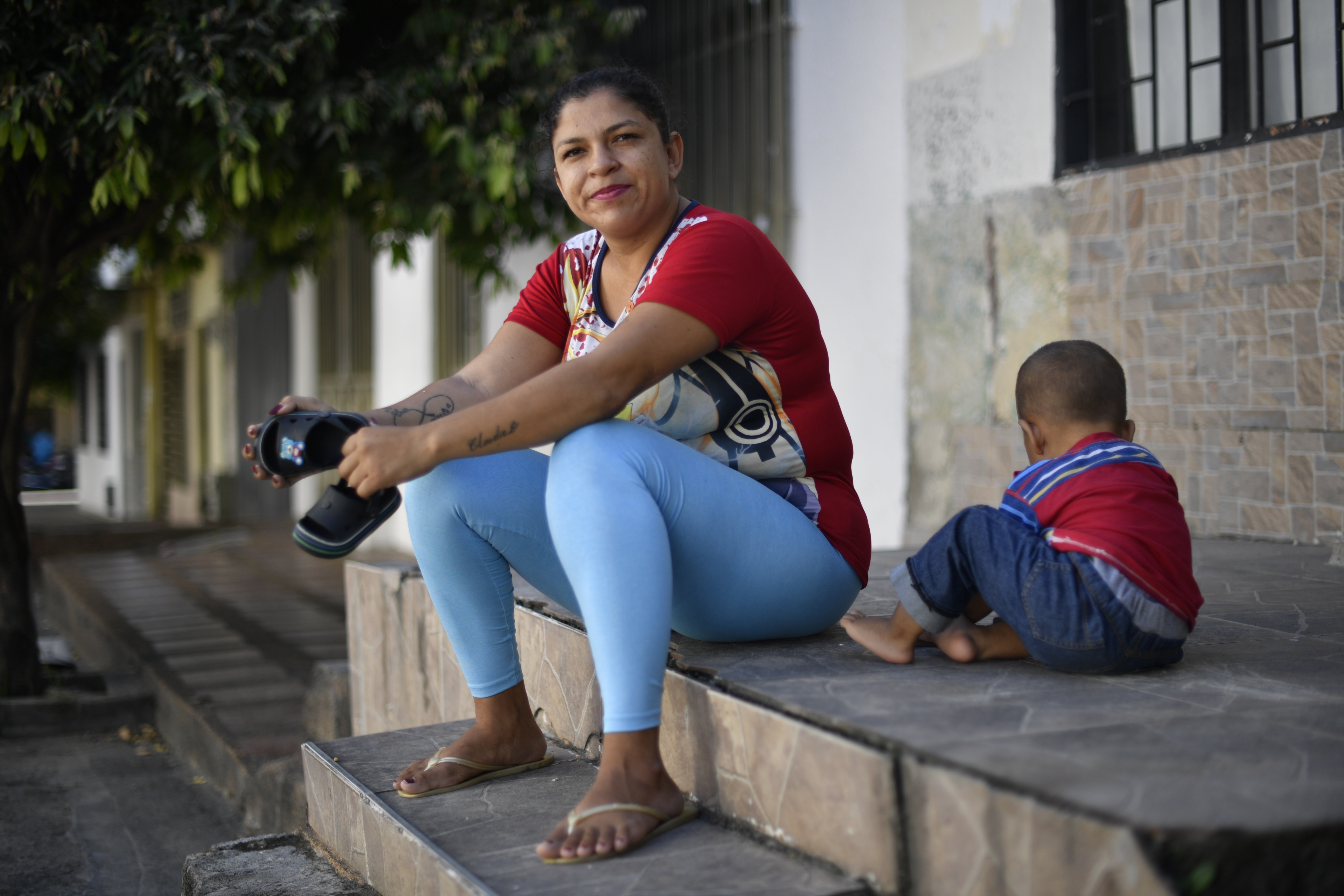 Angie Franco es la primera mujer beneficiaria con la Ley de Utilidad Pública, en diciembre de 2023.
