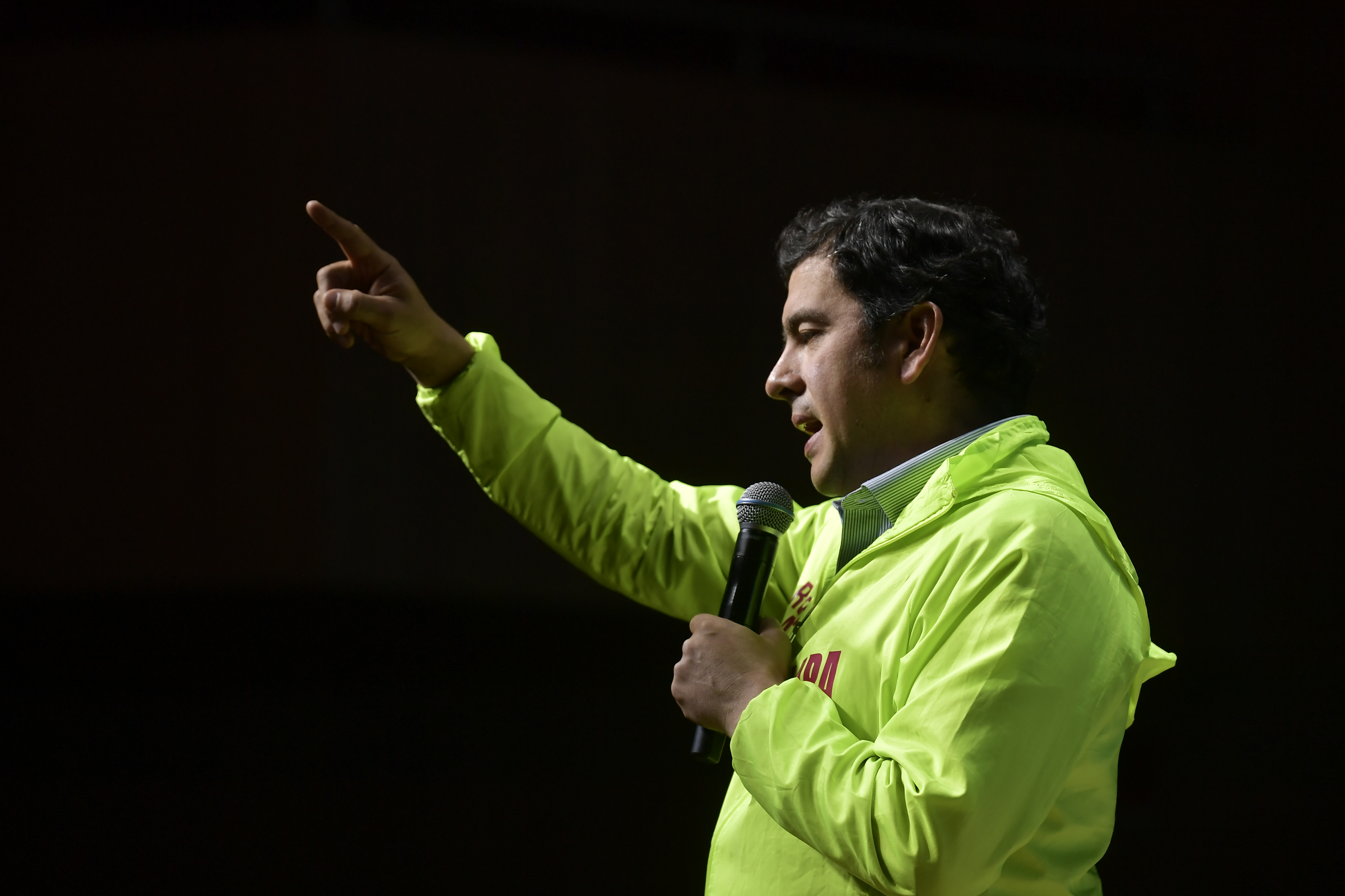 Candidato de Lara Demócrata a la alcaldía de Bogotá, en el foro "El futuro de la ciudad y la región", evento organizado por  El Espectador , Blu Radio, Caracol Televisión, en alianza con la Universidad Ean, Renault Sofasa, Uber, Contactar, Vanti y Olimpia IT.