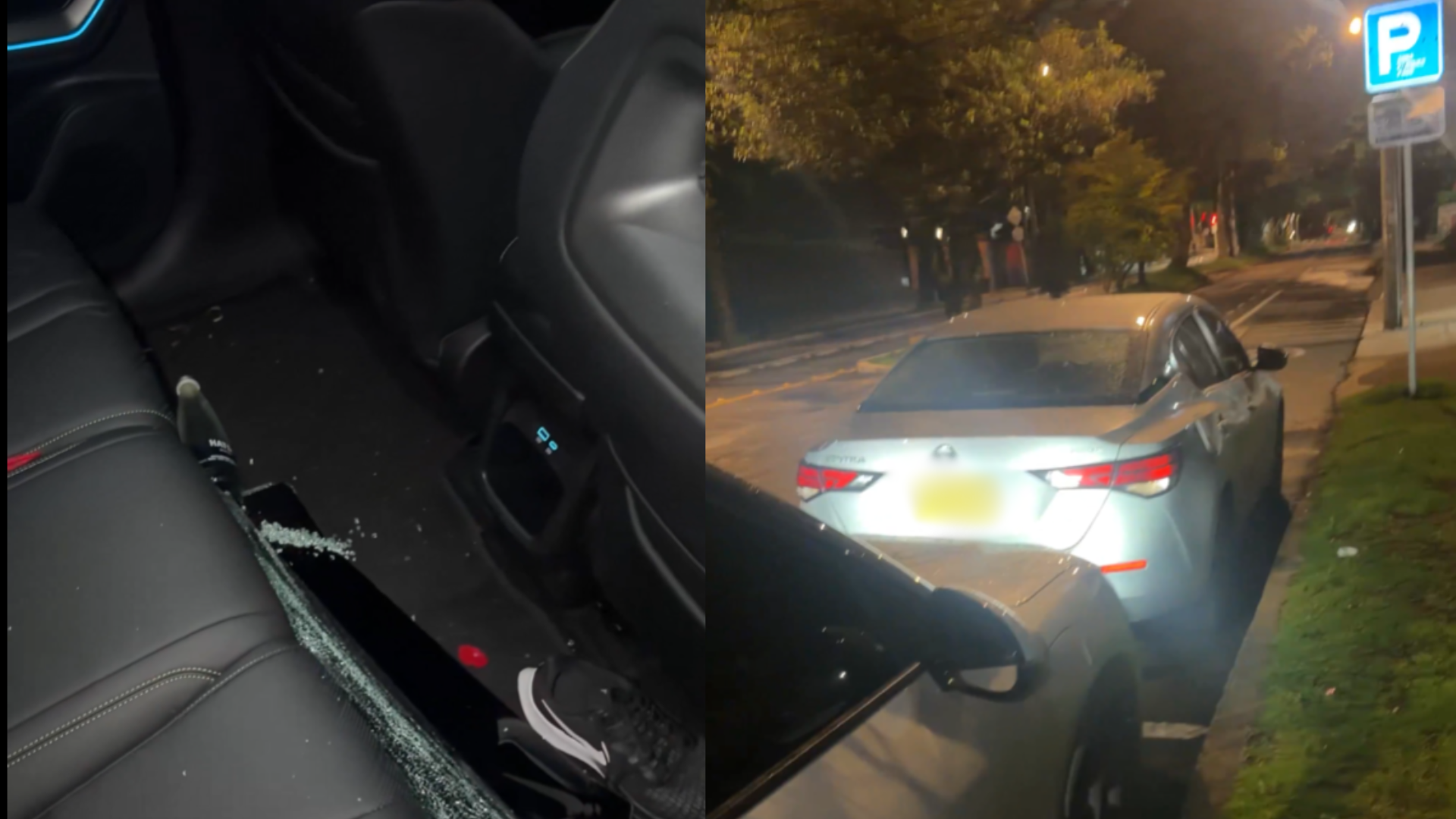 Periodista denunció violento hurto a su vehículo en zona de parqueo público