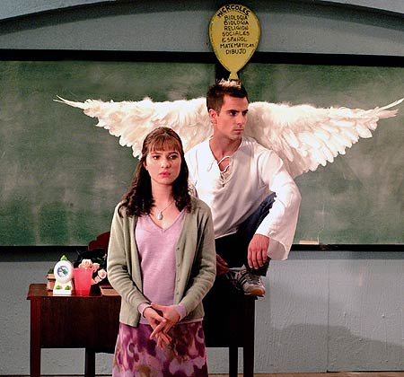 Andrés Juan en "Un ángel llamado Azul".