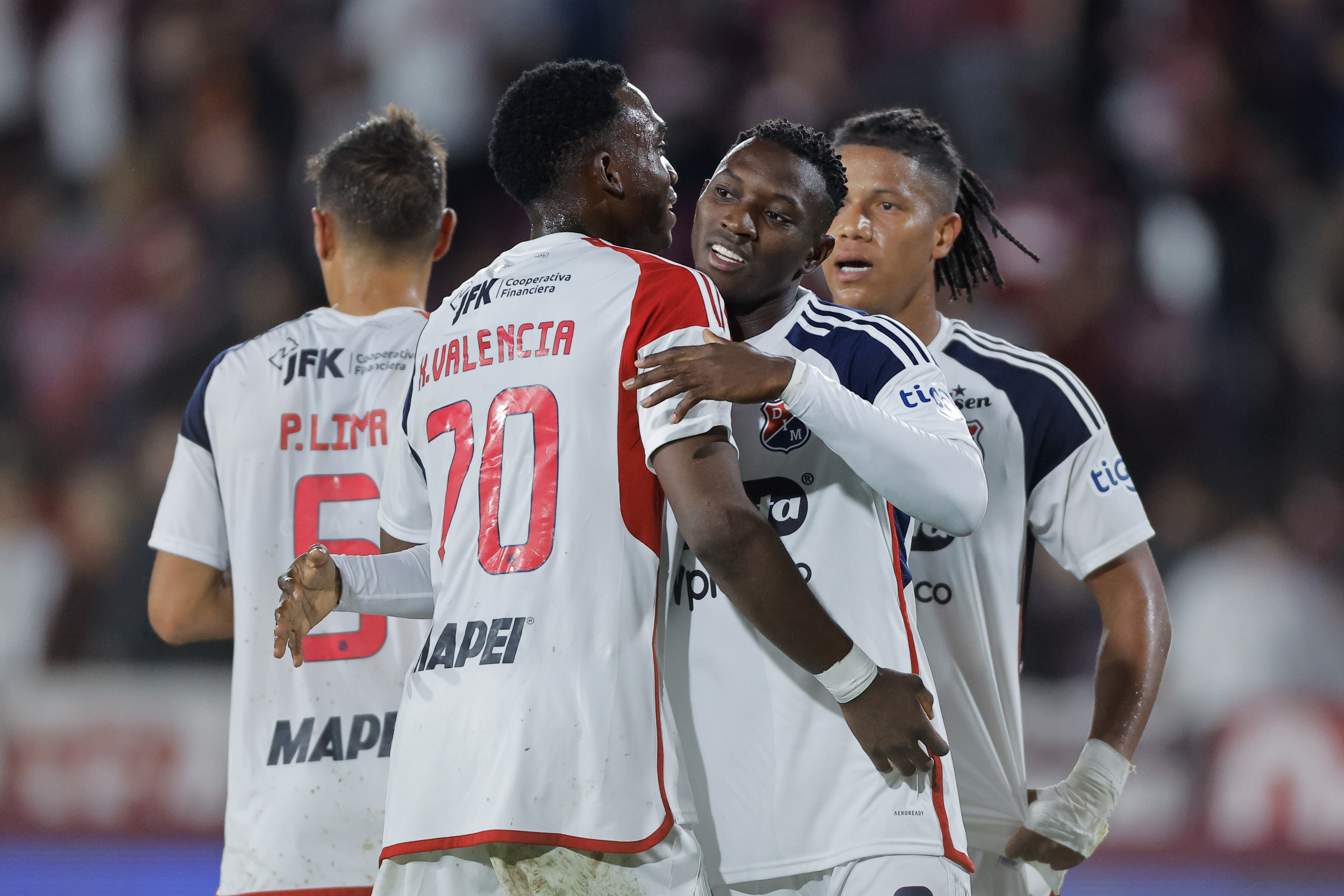 Independiente Medellín salvó un empate en Argentina por Copa Sudamericana: video