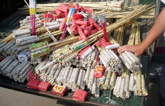 Incautan 340 kilos de pólvora en el sur de Bogotá previo a noche de Navidad