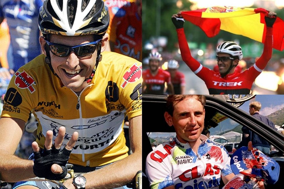 Los ciclistas más ganadores en la historia de la Vuelta a España