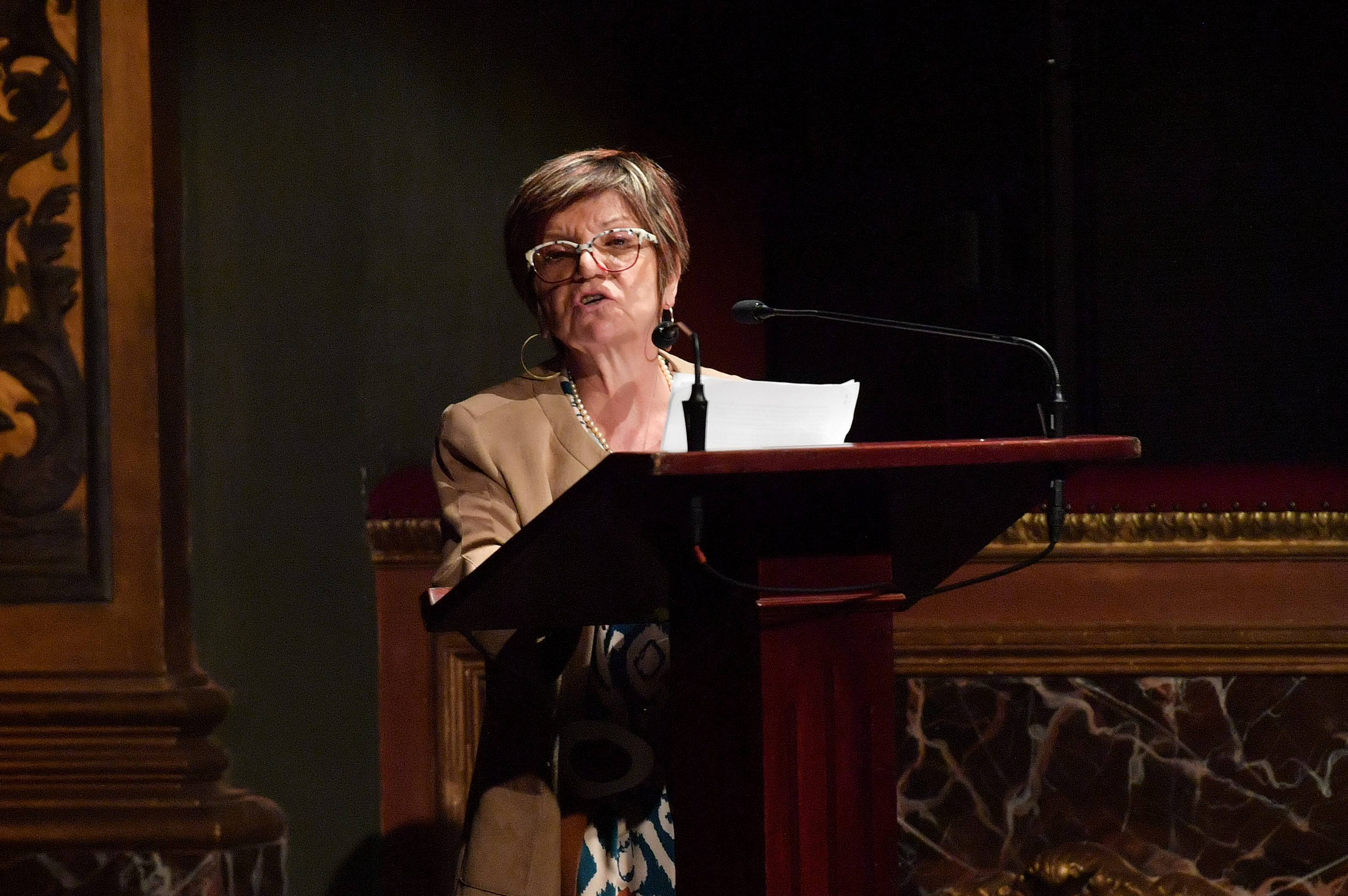 Gloria Cuartas, defensora de derechos humanos y hoy directora de la Unidad de Implementación del Acuerdo de Paz.