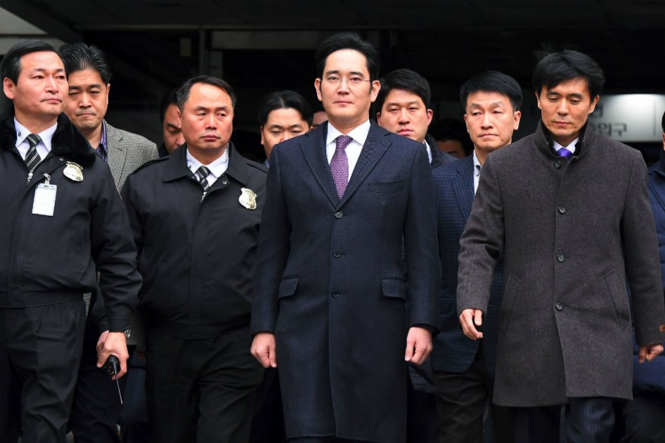 Vicepresidente de Samsung no será arrestado por escándalo de corrupción y sobornos