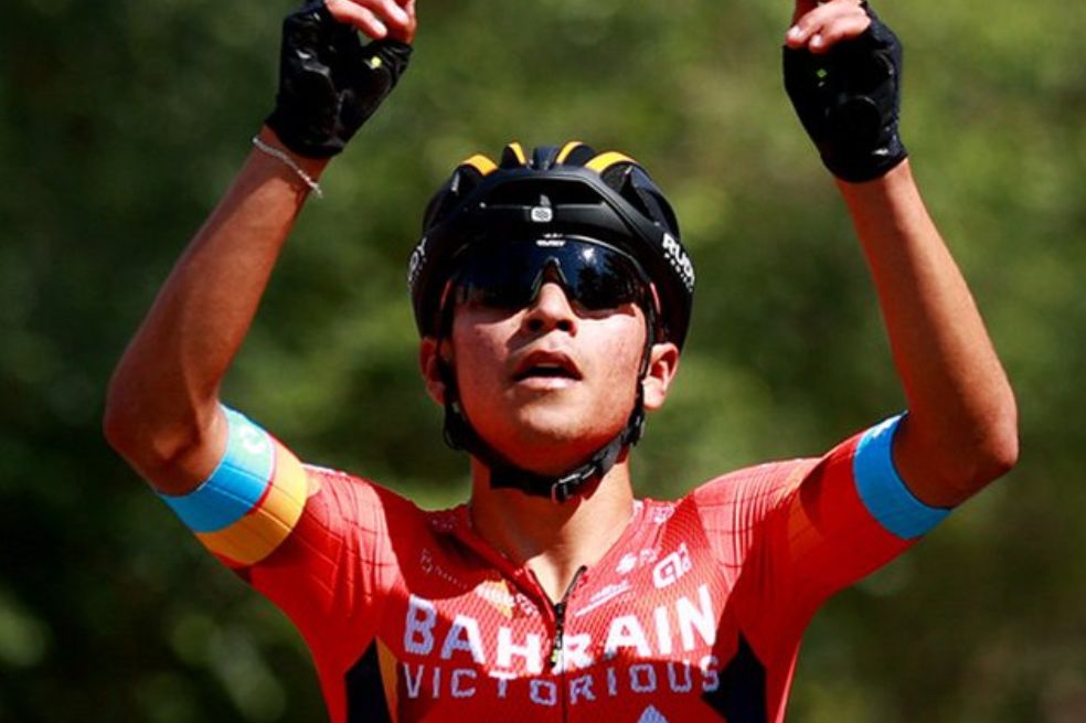 ¡Santiago Buitrago ganó la primera etapa en la Vuelta a Burgos!