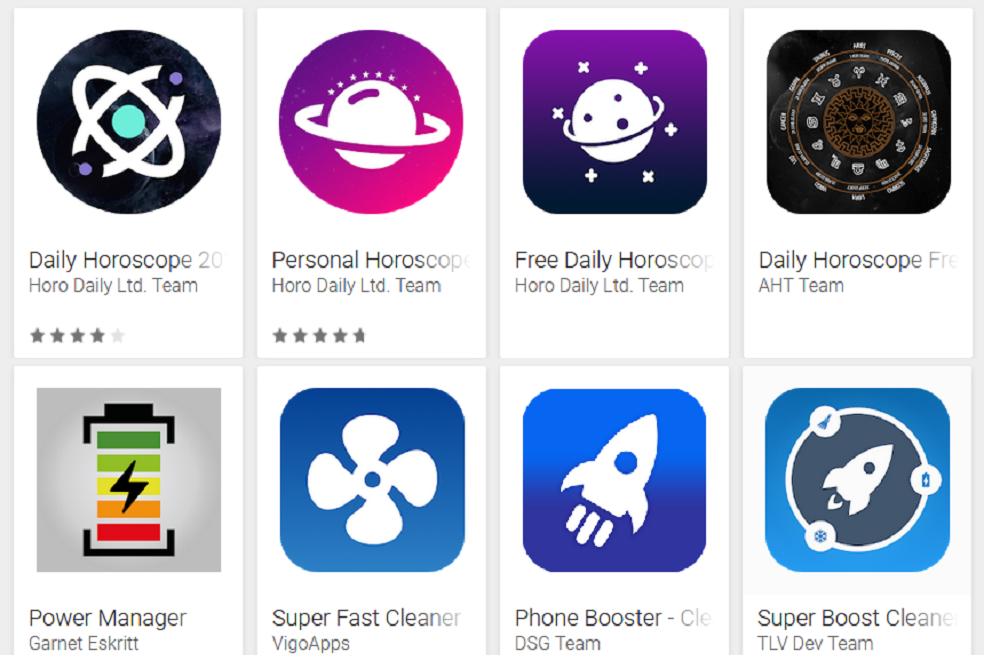 29 aplicaciones maliciosas se escondían en la tienda oficial de Android