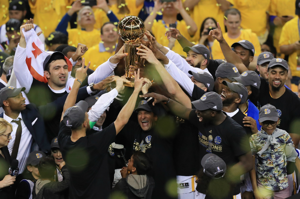 Golden State Warriors, campeones de la NBA tras vencer a los Cleveland Cavaliers
