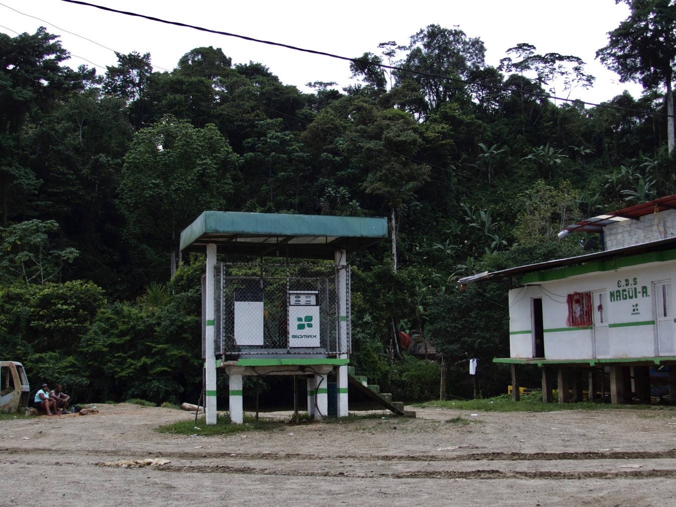 Gasolinera de Magüí Payán, enero 7 de 2019.Foto: Jaime Arocha* Profesor de antropología, Universidad Externado de Colombia.