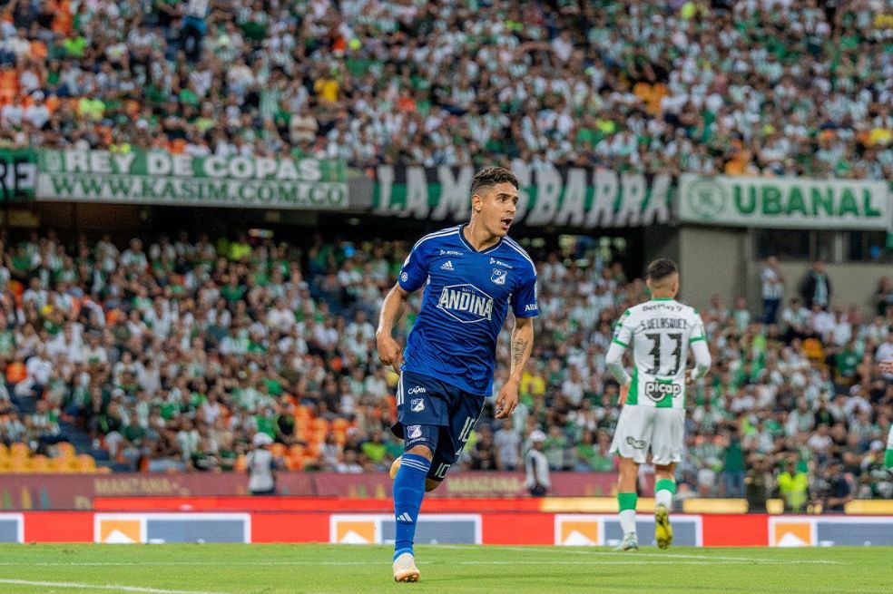 Millonarios pegó primero y en Medellín: le ganó a Nacional en el inicio de las finales