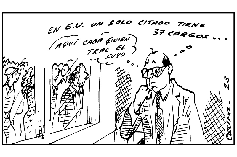 Filas en la Fiscalía