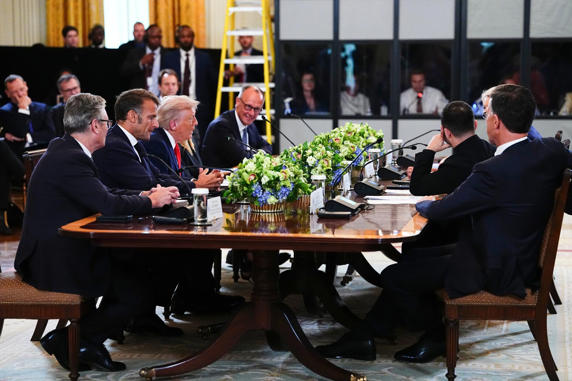 Trump habla de un posible intercambio de territorios en Ucrania tras reunirse con Zelenski