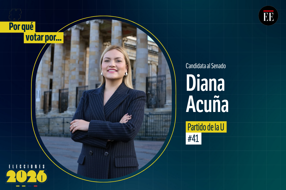 “Por qué votar por”: Diana Acuña, candidata al Senado
