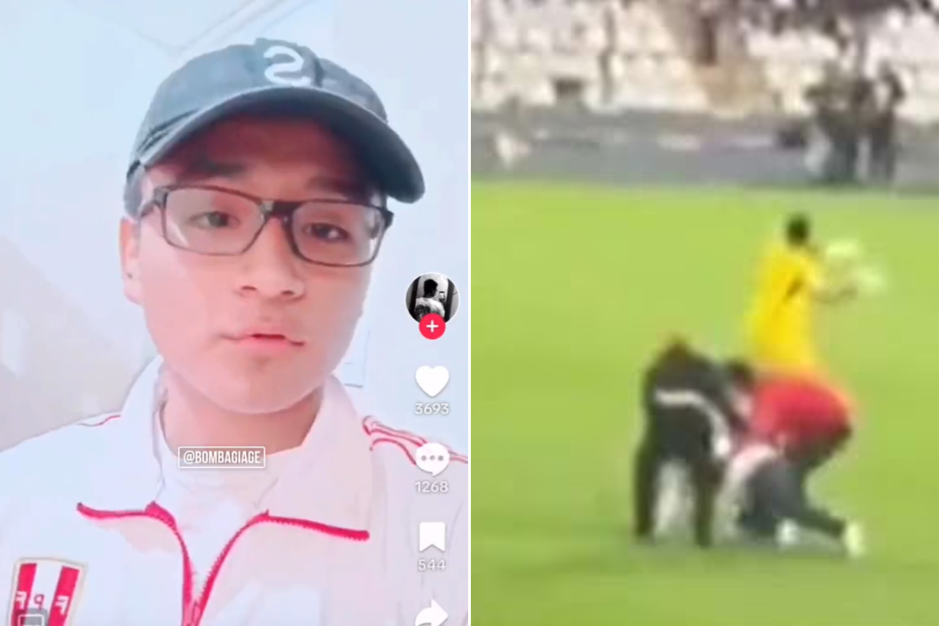 Habló joven al que le tiraron el celular por intentar tomarse una foto con Messi