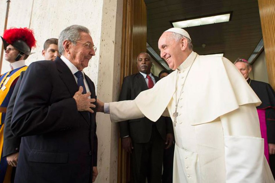 La admiración de Raúl Castro por el Sumo Pontífice