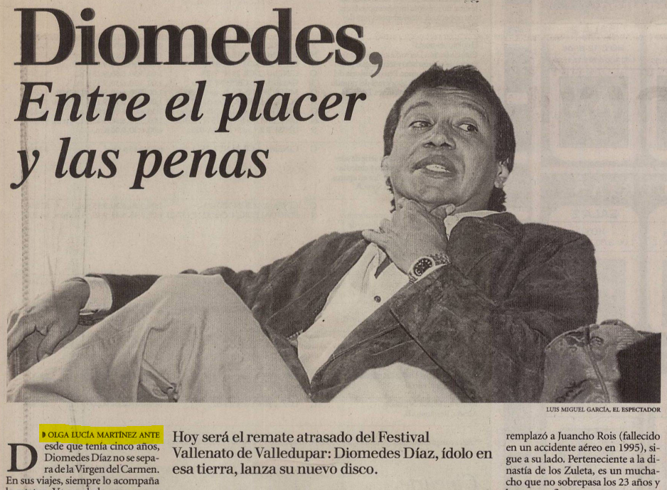 Diomedes, entre el placer y las penas