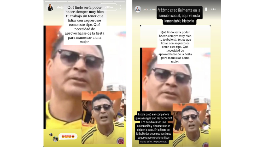 Alejandra Murgas denunció tocamientos no consentidos durante transmisión en vivo