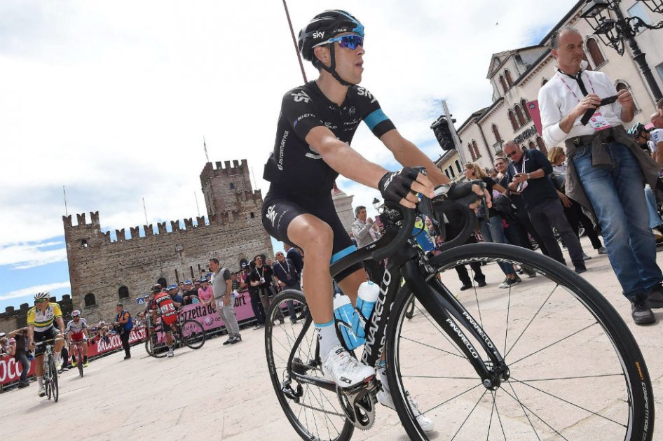 Richie Porte se retiró del Giro de Italia. Foto: EFE