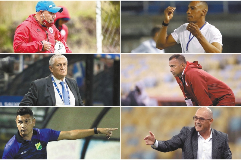 Giovanny Ruiz (Pasto), Amaranto Perea (Júnior), Eduardo Lara (Once Caldas), Dayron Pérez (Huila) y Jorge L. Bernal (Patriotas) son los técnicos que han salido. Hárold Rivera (Santa Fe) y Alfredo Arias (Cali), en la cuerda floja. / Dimayor