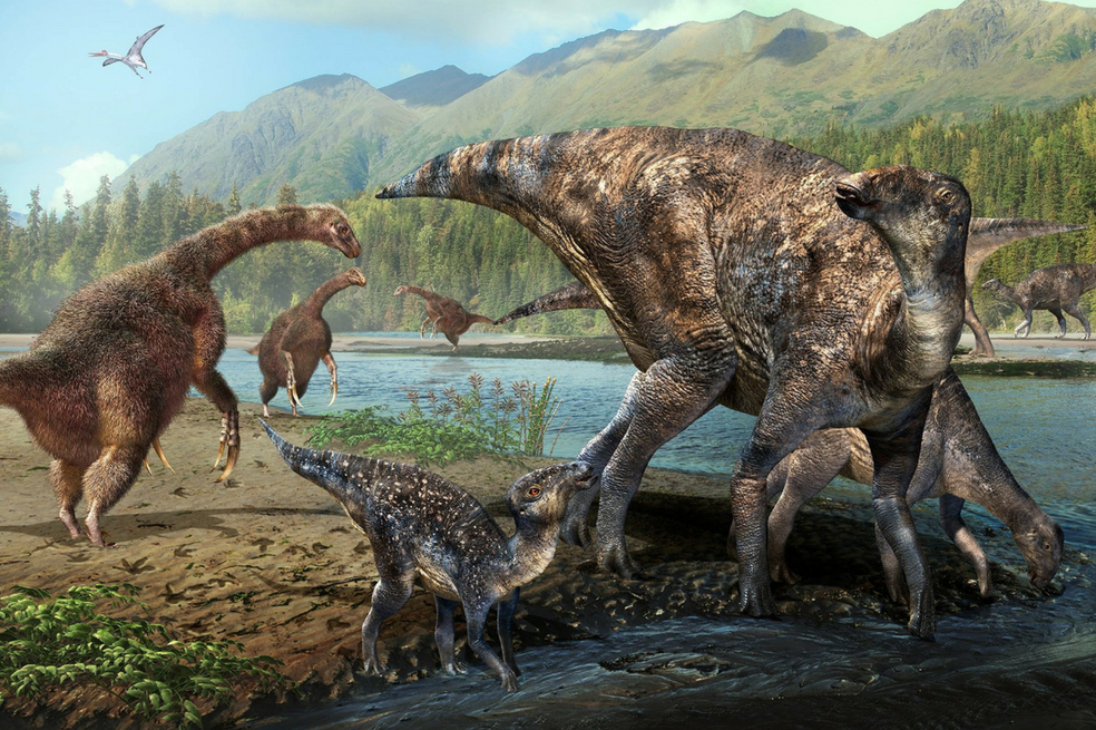 Huellas confirman que Alaska fue la autopista utilizada por los dinosaurios para migrar