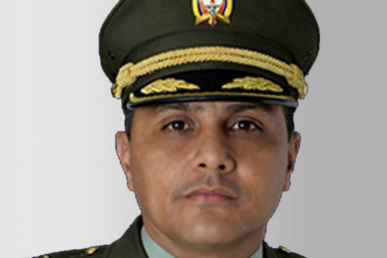 El excomandante de la Policía de Antioquia, coronel Gustavo Chavarro.