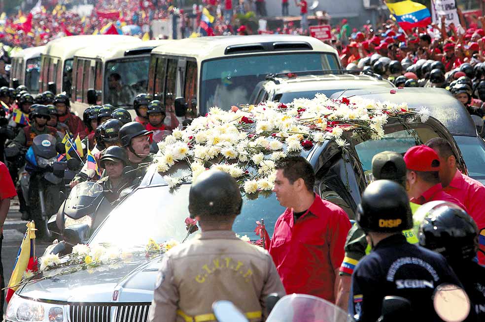 La muerte de Hugo Chávez