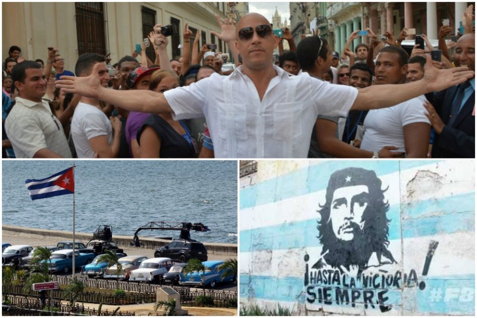 Vin Diesel, feliz de hacer historia en Cuba con «Rápido y Furioso 8»