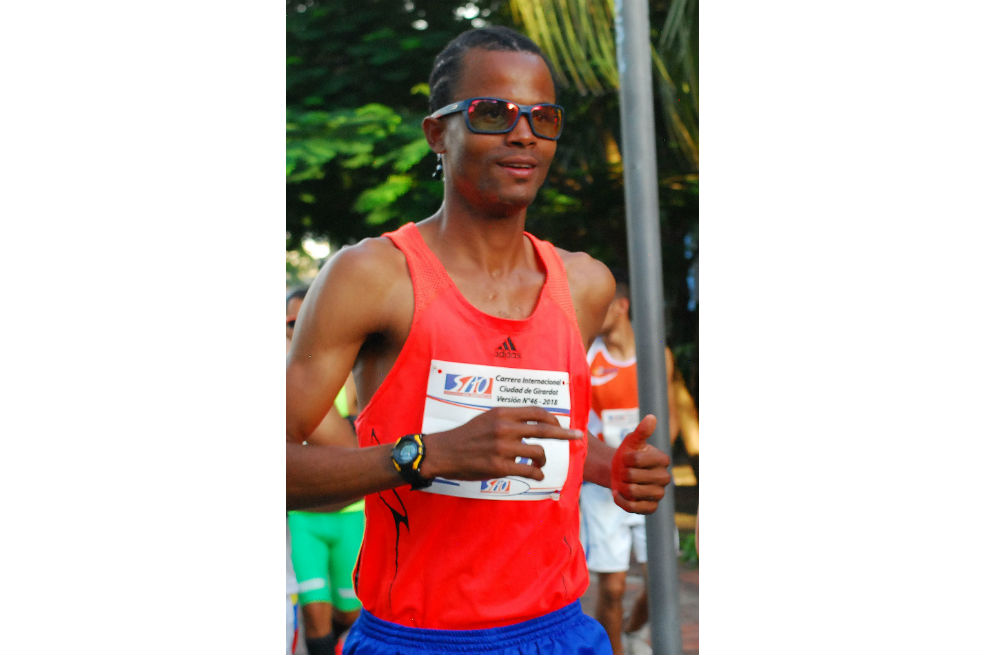 Carlos SanMartín, actual campeón de la Carrera Internacional de Girardot.