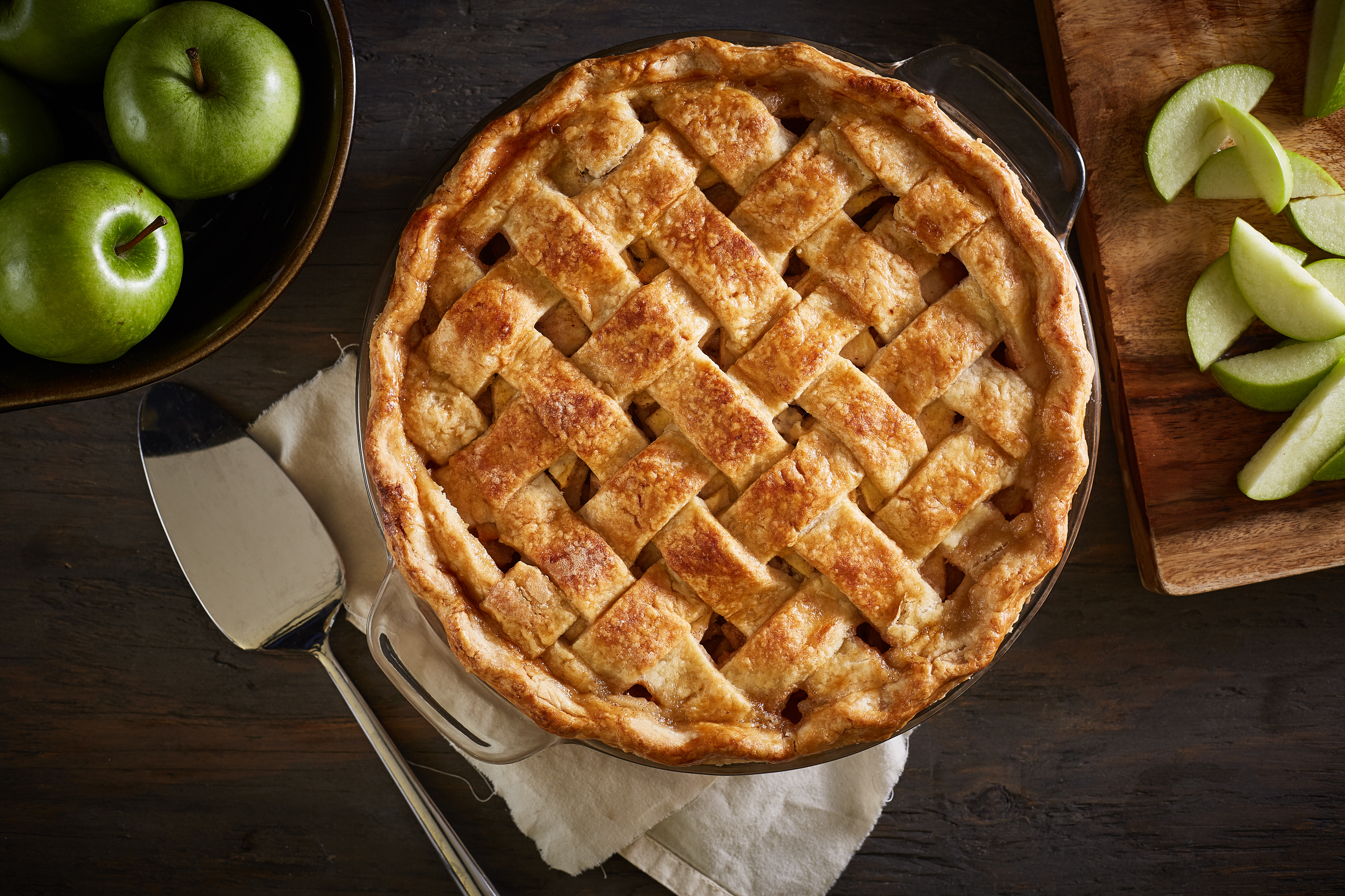 ¡Sí que sí! Esta es la receta para preparar un crocante pastel de manzana