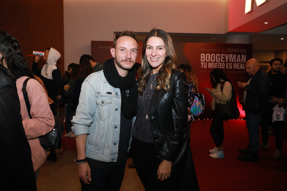 Andrés Uribe y clara Bernal