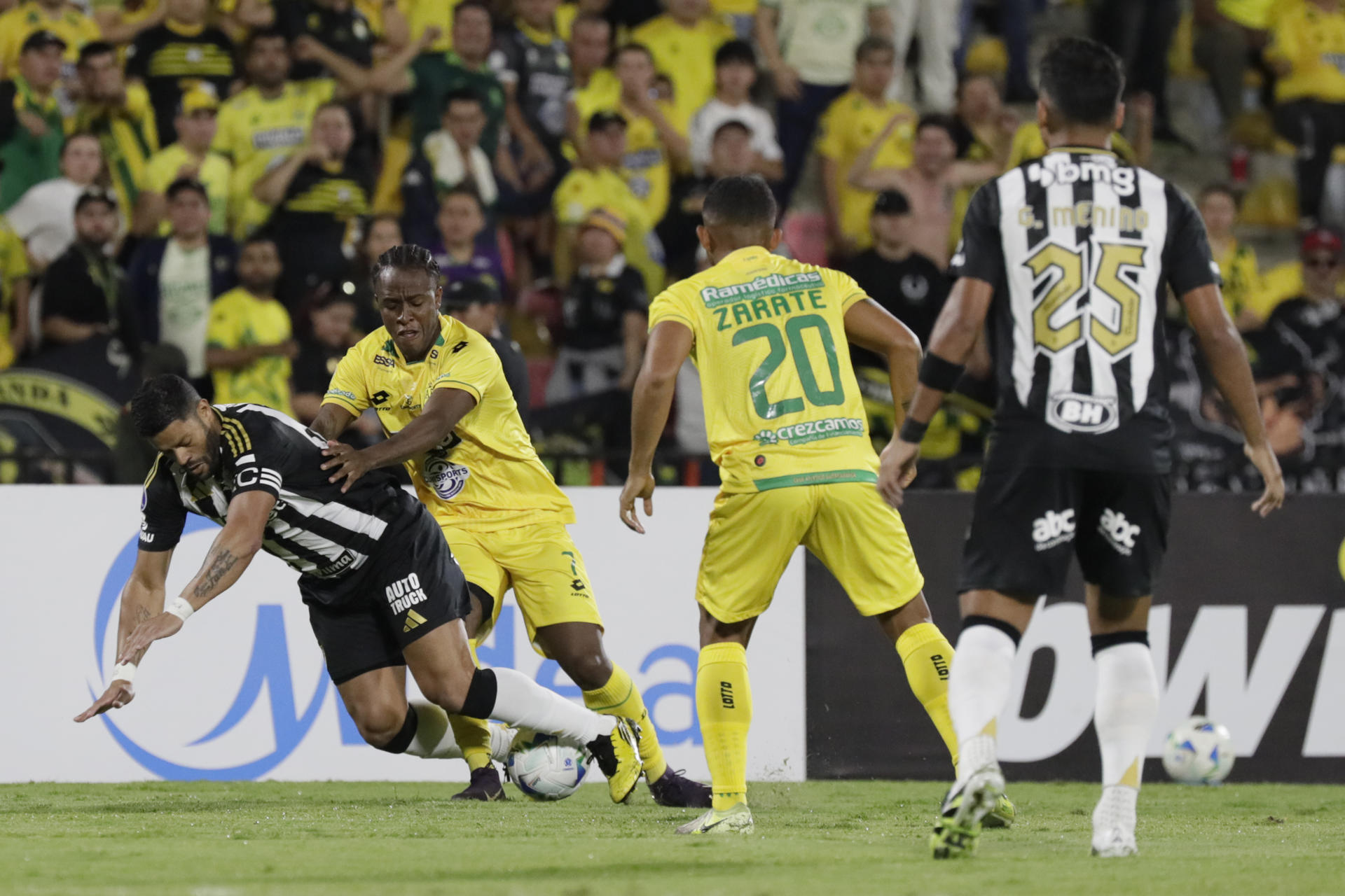 Atlético Bucaramanga perdió con Mineiro y se complica en la Copa Sudamericana