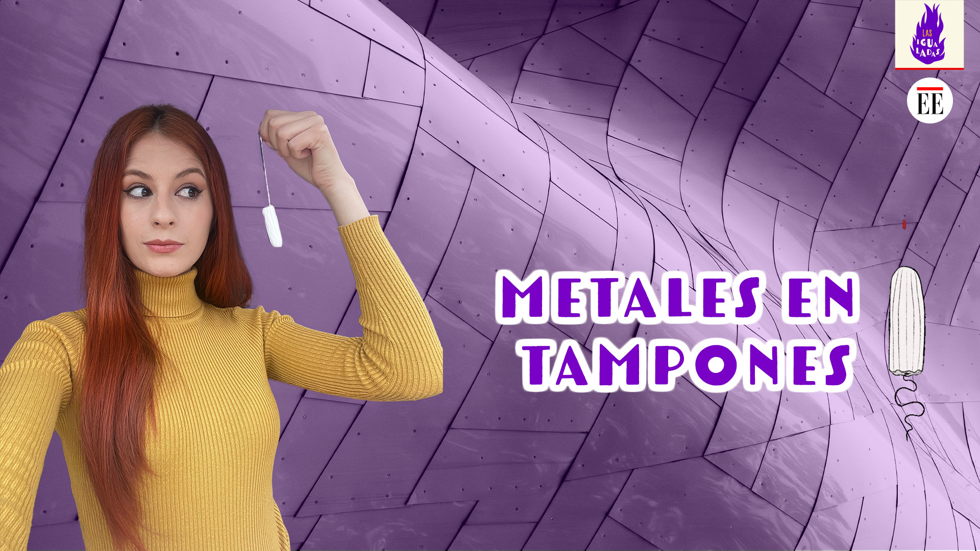 Los tampones contienen plomo, arsénico y otros metales tóxicos, según estudio