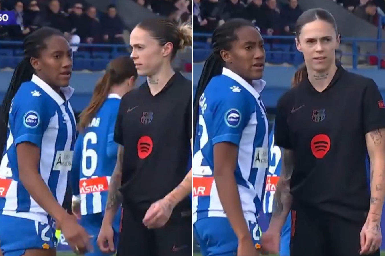 Espanyol responde a Mapi: “La imagen es clara y Daniela cuenta que quedó en shock”