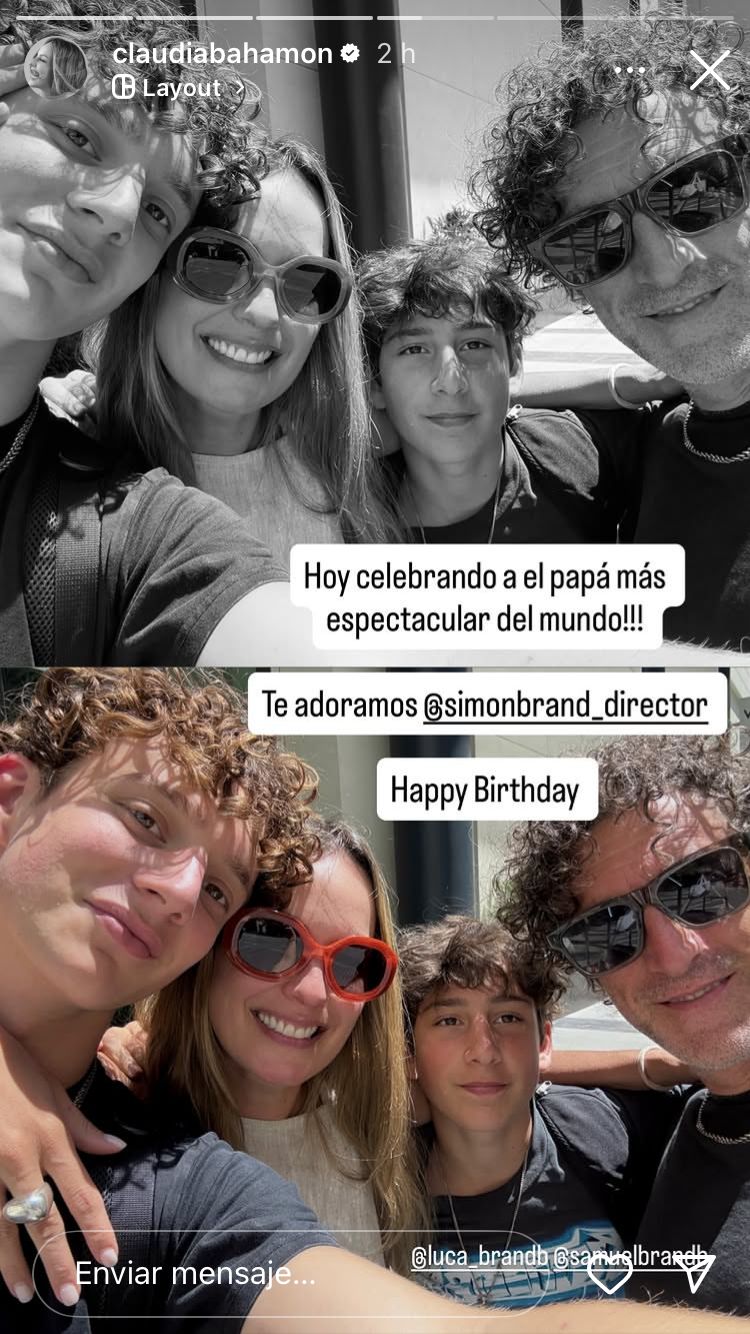 Claudia Bahamón, de MasterChef, envía sorpresivo mensaje a su esposo, Simón Brand